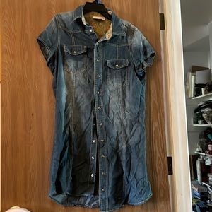 Denim dress